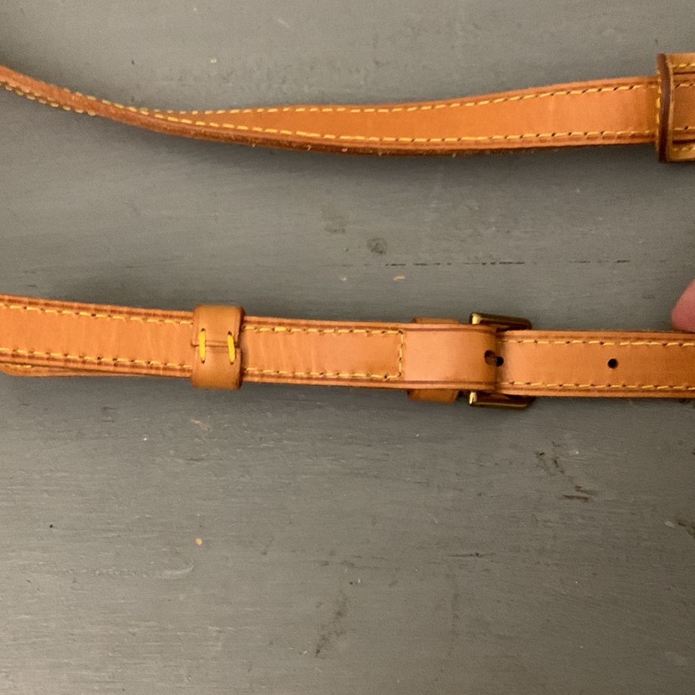 Louis Vuitton Monogram Crossbody Bag in Brown and Tan - Picture 14 of 15